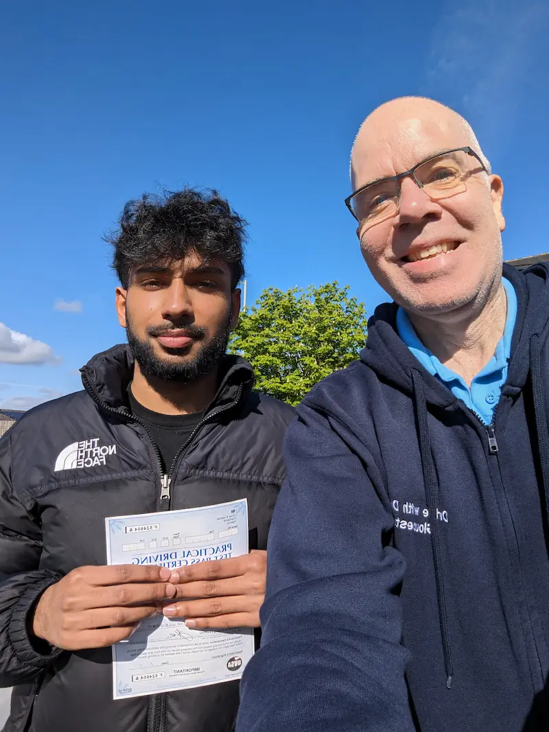 Alex S — driving test pass