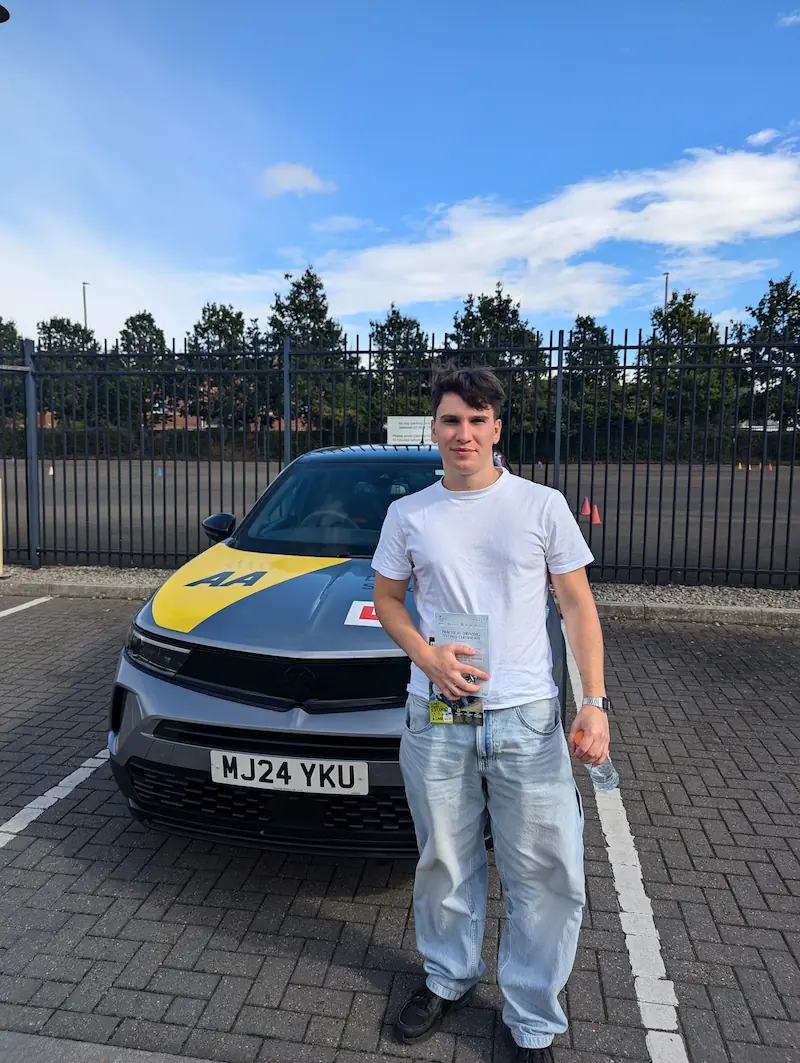 Louis T — driving test pass