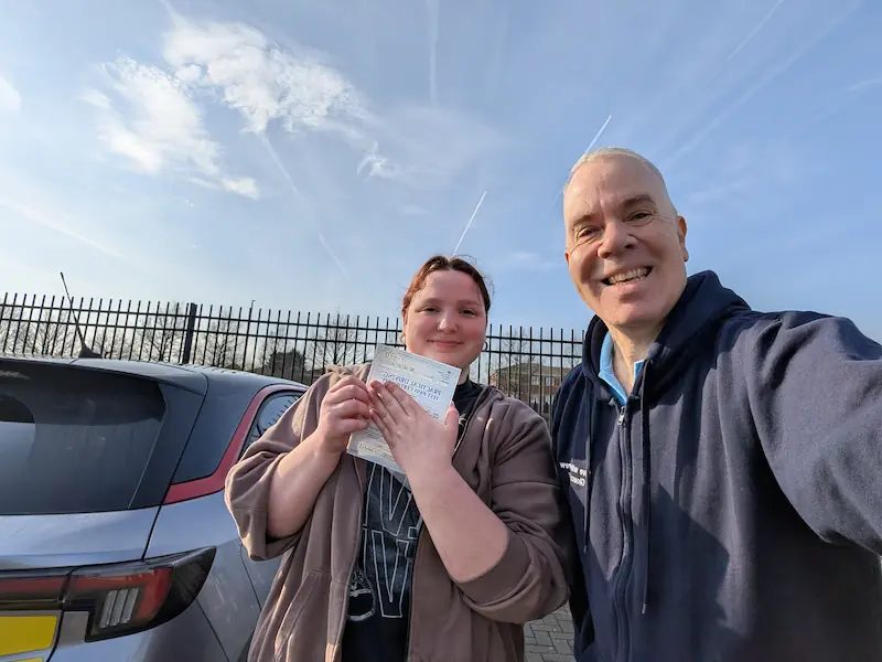 Hannah G — driving test pass
