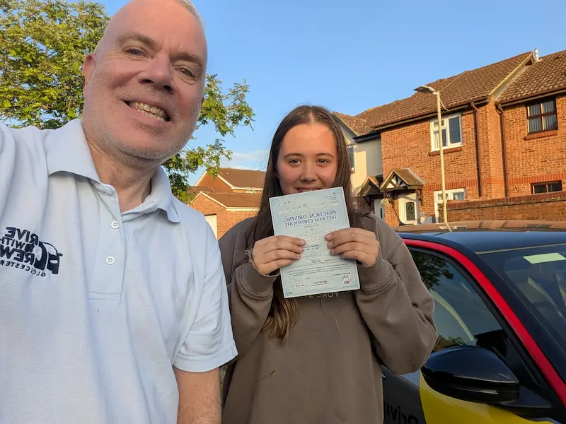 Ella T — driving test pass