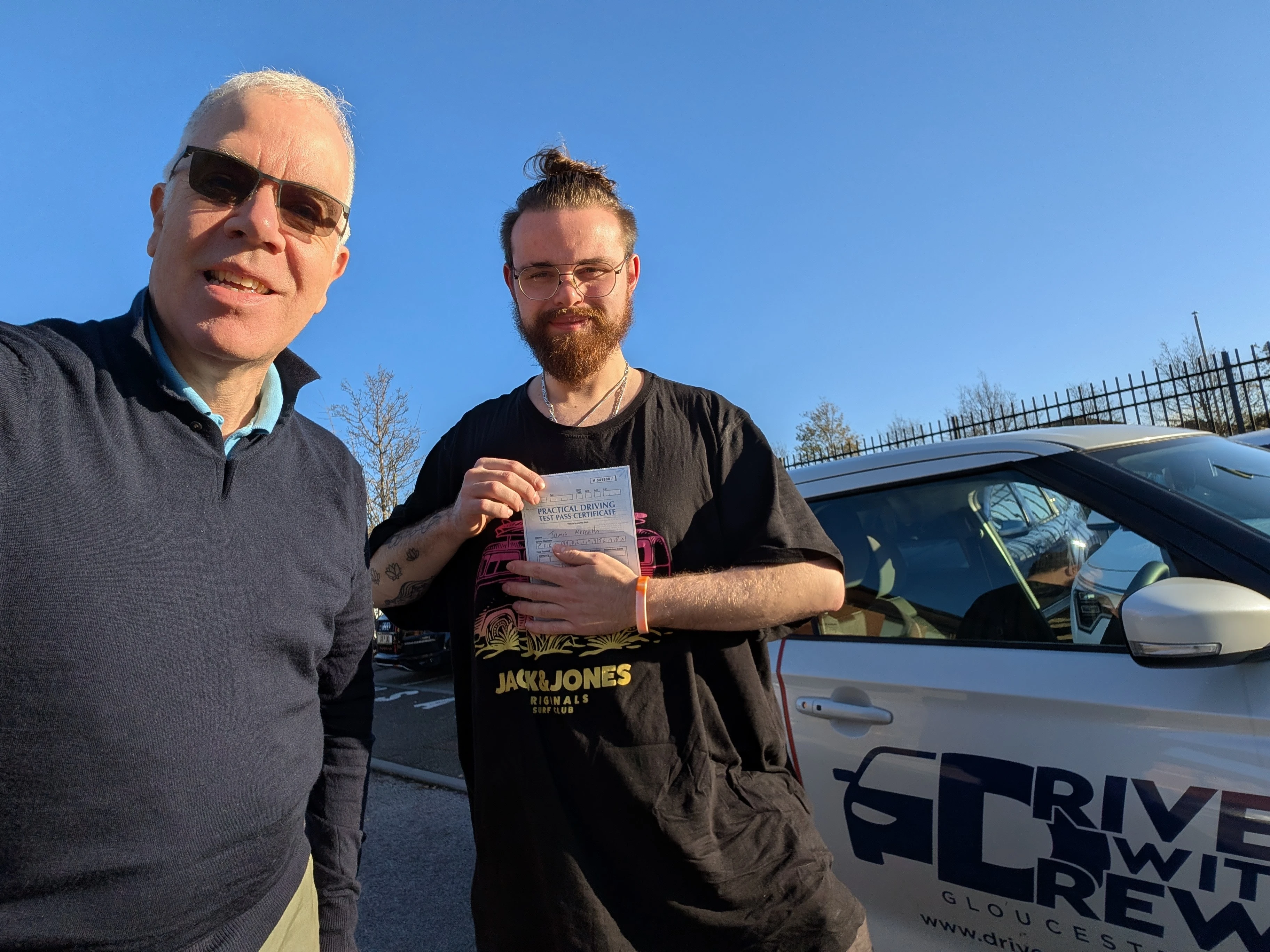 James M — driving test pass